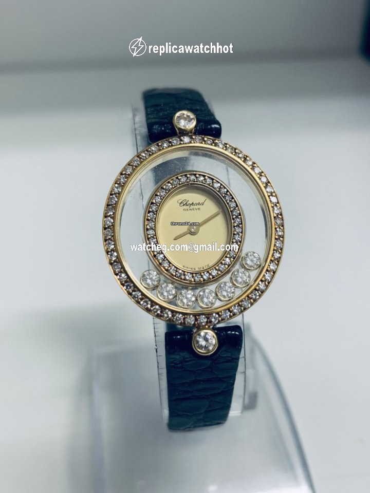 Chopard Happy Diamonds Womens watch Quartz Yellow gold 204292 4
