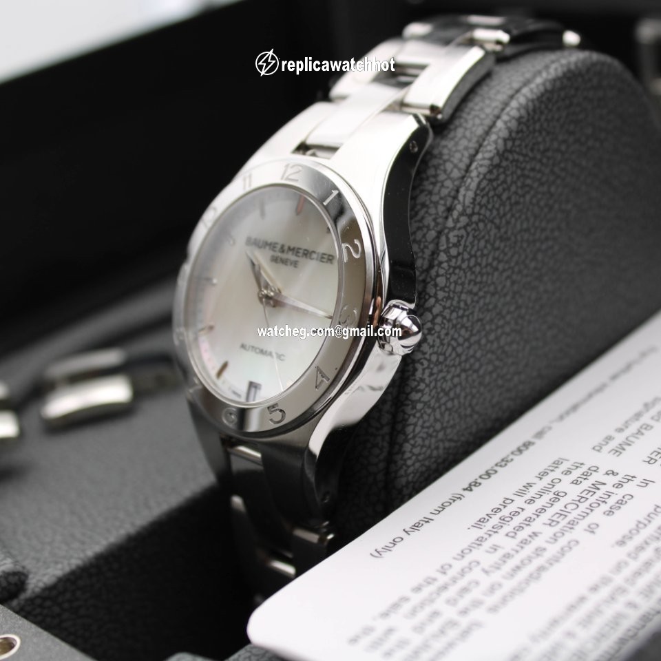Baume & Mercier Linea Womens watch Automatic Steel M0A10035 4