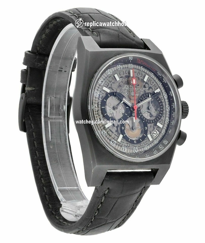 Zenith El Primero New Vintage 1969 Automatic Titanium 96.1969.469 4