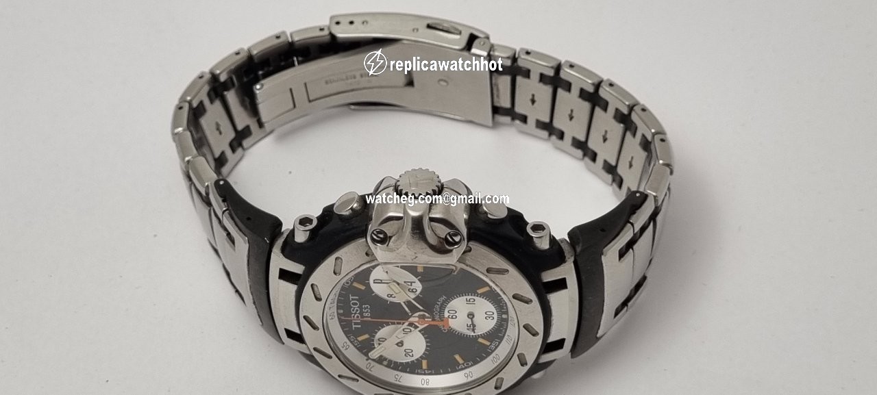 Tissot T-Race Mens watch Unisex Quartz Steel T011.417.17.202.00 4
