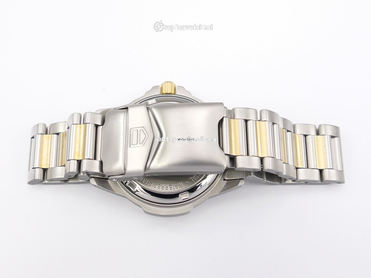TAG Heuer Mens watch Unisex Quartz Gold Steel WF1220-K0 4