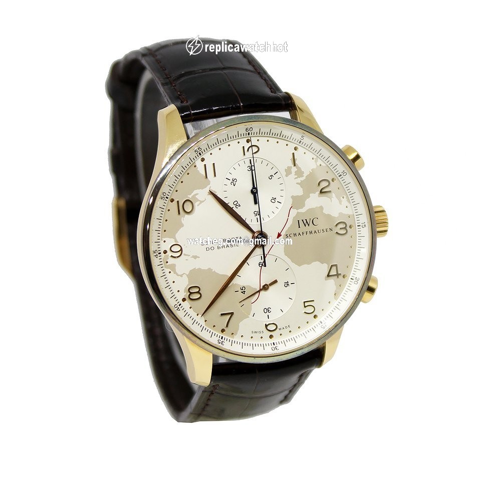 IWC Portuguese Chronograph Mens watch Unisex Automatic Rose gold IW371408 4