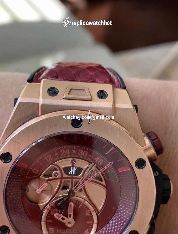Hublot Big Bang Unico Mens watch Unisex Automatic Rose gold 413.OX.4738.PR.KOB15 4
