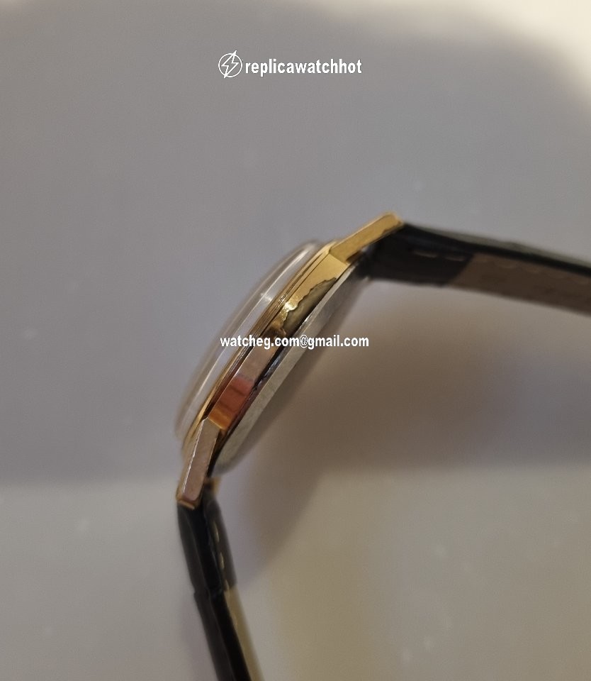 Omega Mens watch Unisex Manual winding Gold Steel 121.001-63 4