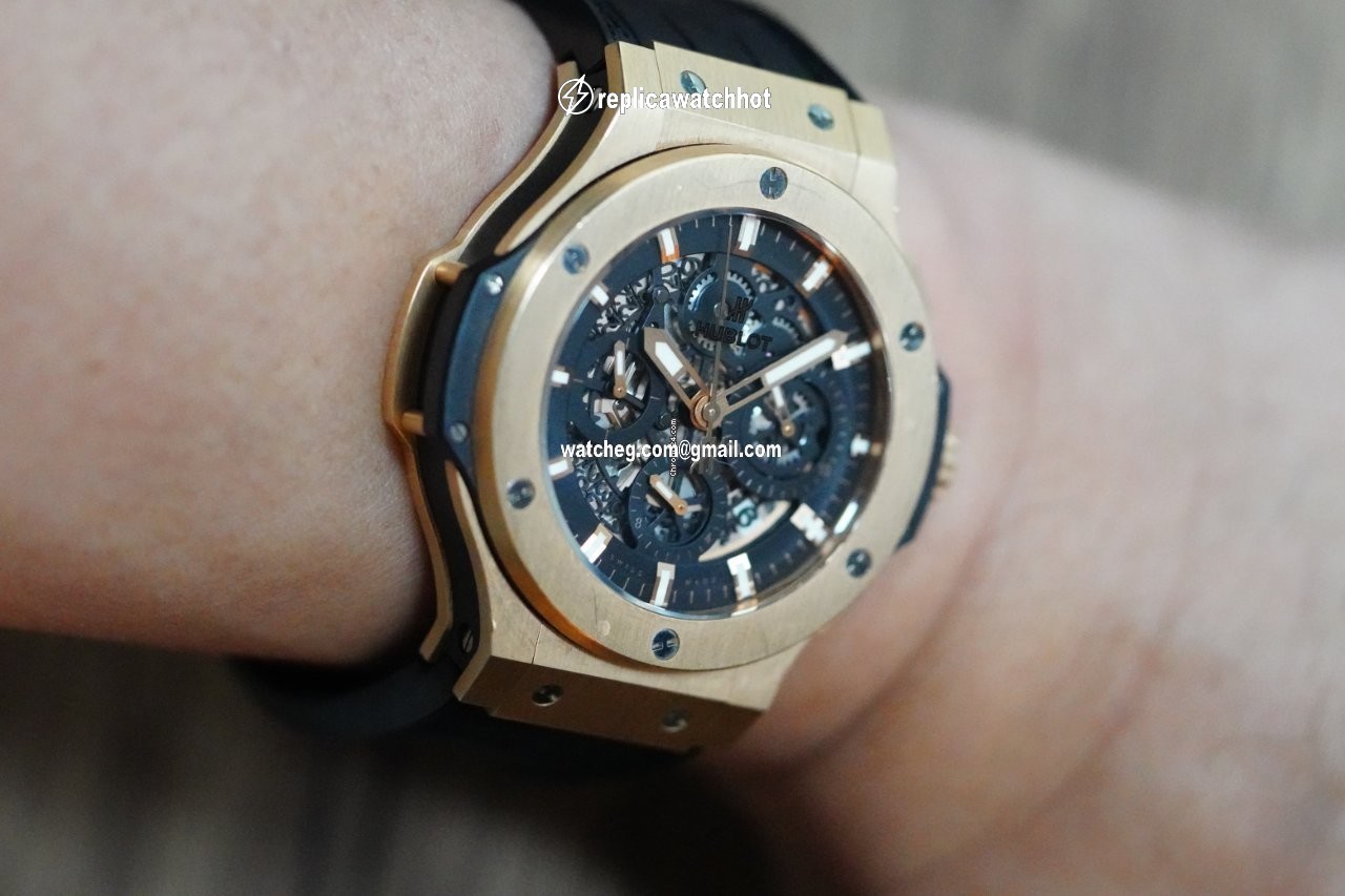 Hublot Big Bang Aero Bang Mens watch Unisex Automatic Rose gold 311.PX.1180.GR 4