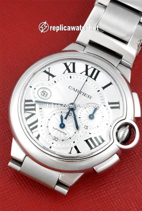 Cartier Ballon Bleu 44mm Mens watch Unisex Automatic W6920002 4