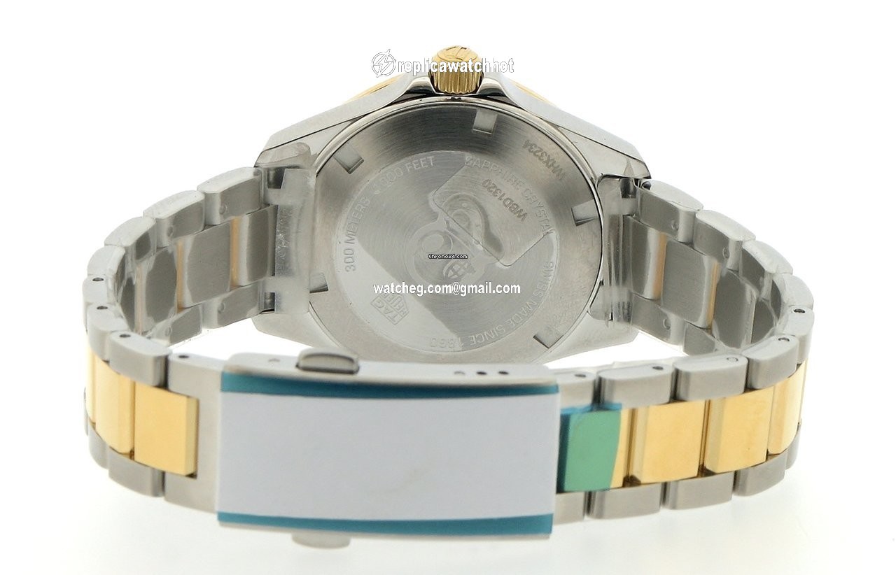 TAG Heuer Aquaracer Lady Womens watch Quartz Gold Steel WBD1320.BB0320 4
