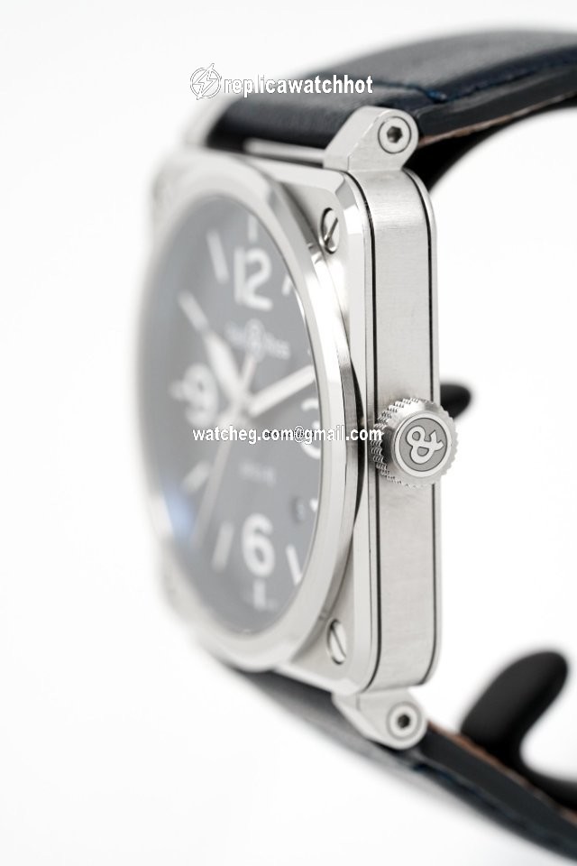 Bell & Ross BR 03-92 Steel Automatic Steel BR0392.BLU.ST.SCA 4