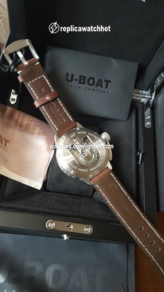 U-Boat Classico Mens watch Unisex Automatic Steel 8091 4