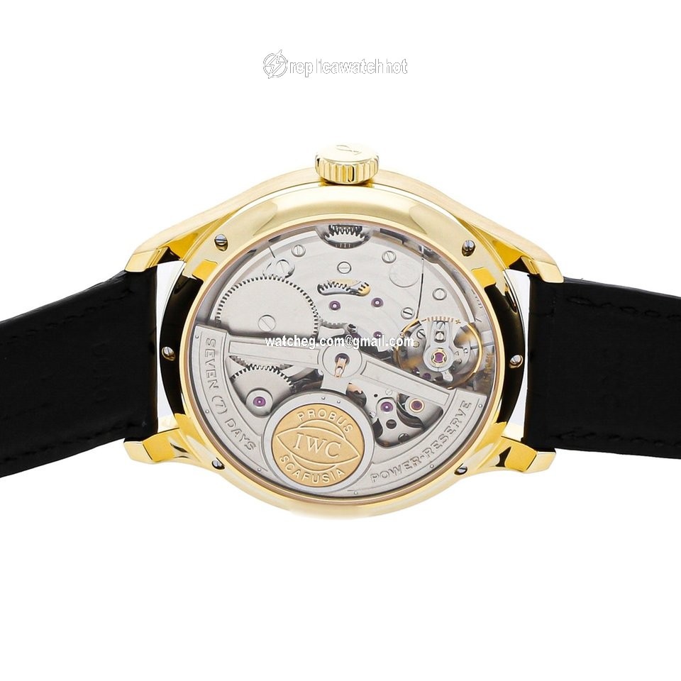 IWC Portuguese Perpetual Calendar Mens watch Unisex Automatic Yellow gold IW5021-07 4