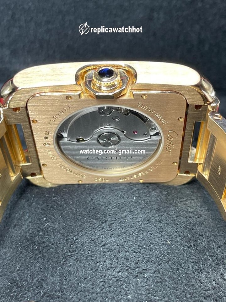Cartier Tank Anglaise Mens watch Unisex Automatic Rose gold W5310003 4