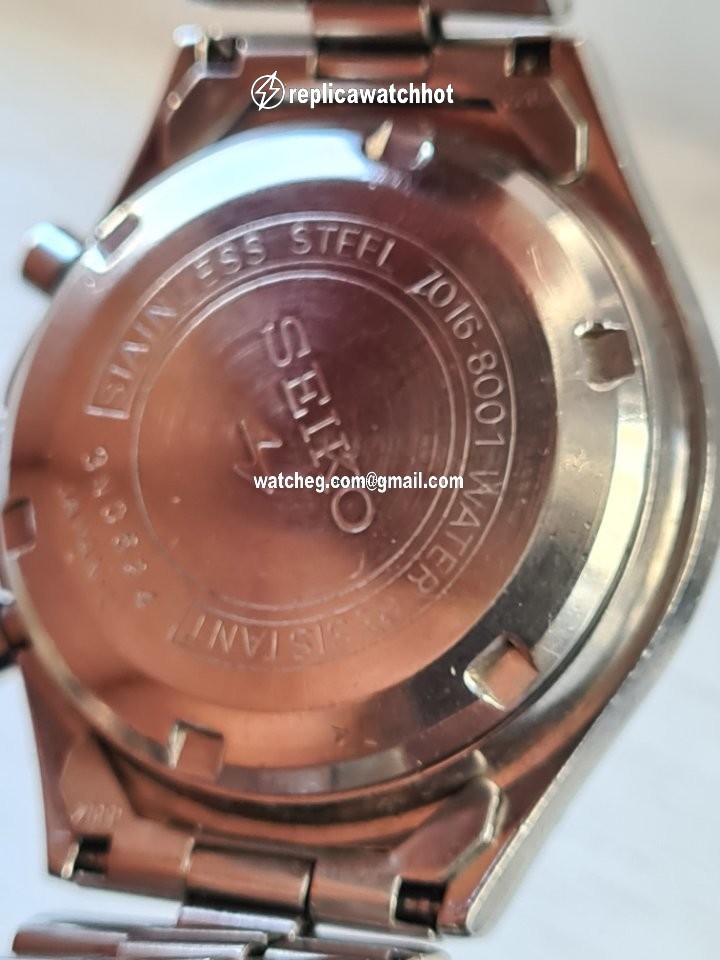 Seiko Mens watch Unisex Automatic Steel 7016-8001 4