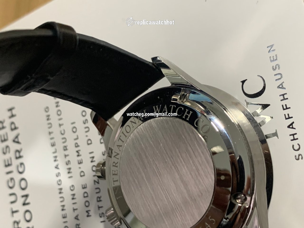 IWC Portuguese Chronograph Mens watch Unisex Automatic Steel IW371491 4