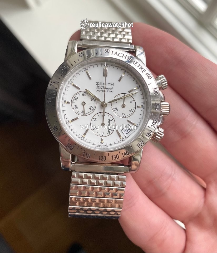 Zenith El Primero Chronograph Mens watch Unisex Automatic Steel 01-0360-400 4