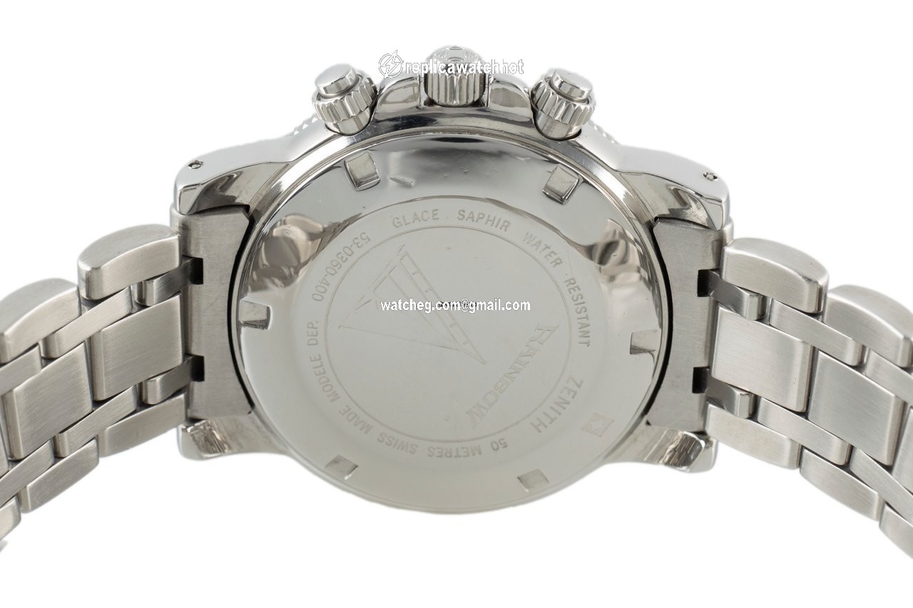 Zenith El Primero Chronograph Mens watch Unisex Automatic Steel 53.0360.400 4