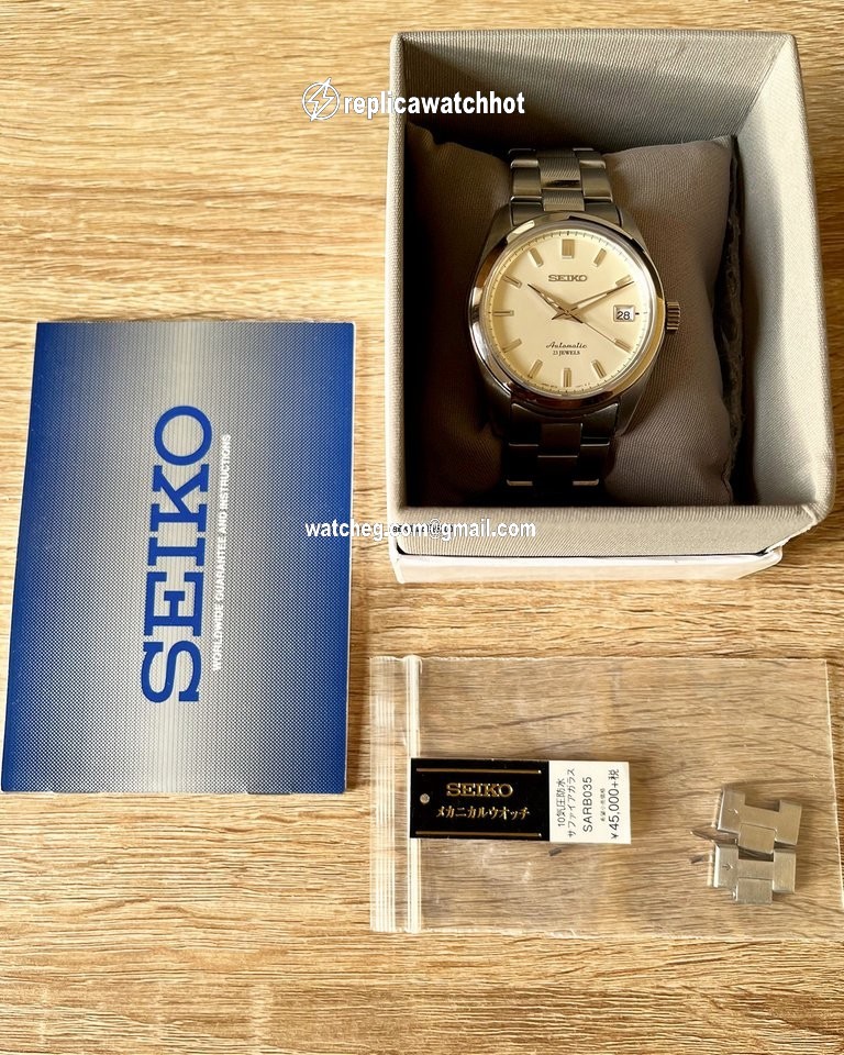 Seiko Spirit Mens watch Unisex Automatic Steel SARB035 4