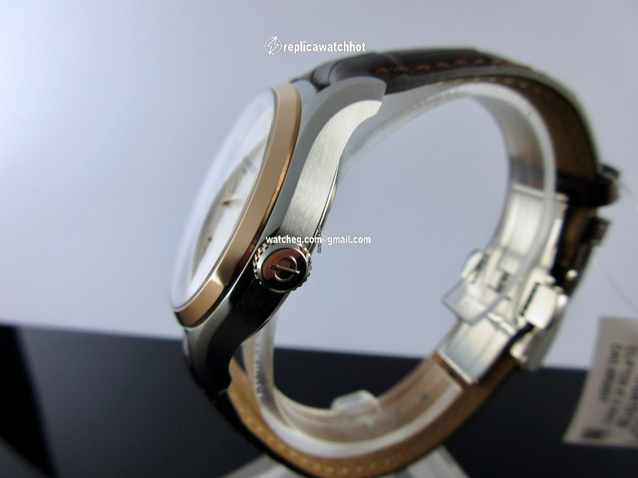 Baume & Mercier Clifton Mens watch Unisex Automatic Gold Steel MOA10139 4