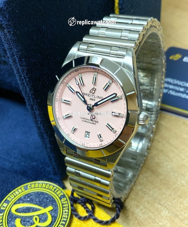 Breitling Chronomat Womens watch Quartz Steel A77310101K1A1 4
