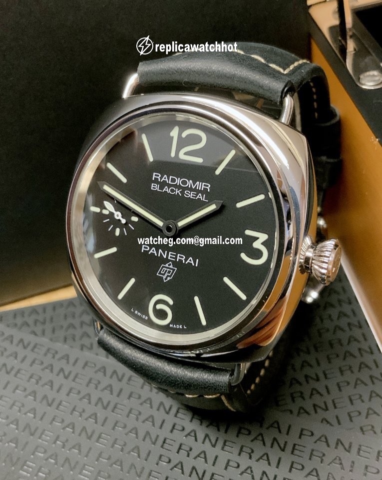 Panerai Radiomir Black Seal Mens watch Unisex Manual winding Steel PAM 00754 4