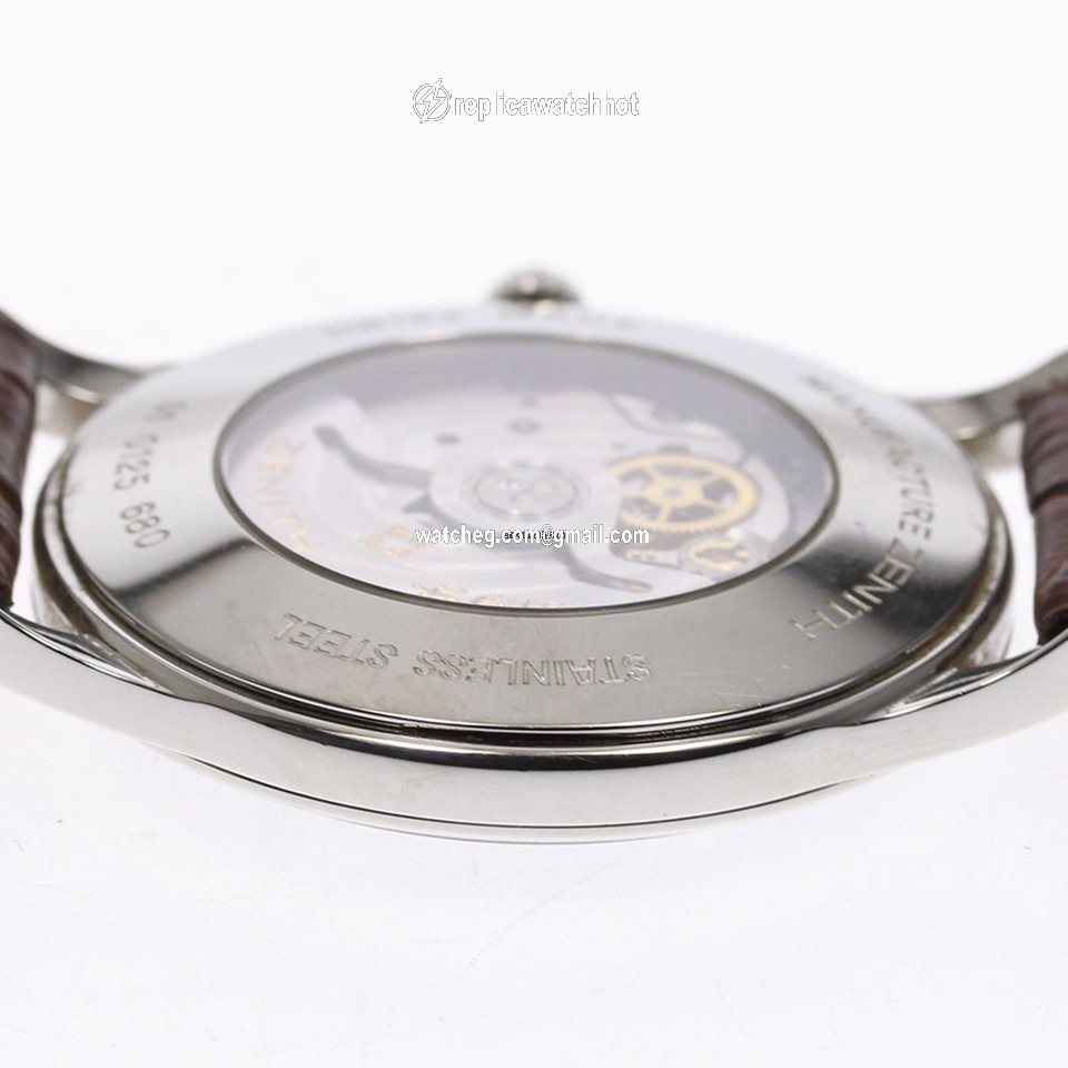 Zenith Mens watch Unisex Automatic Steel 01.0125.680 4
