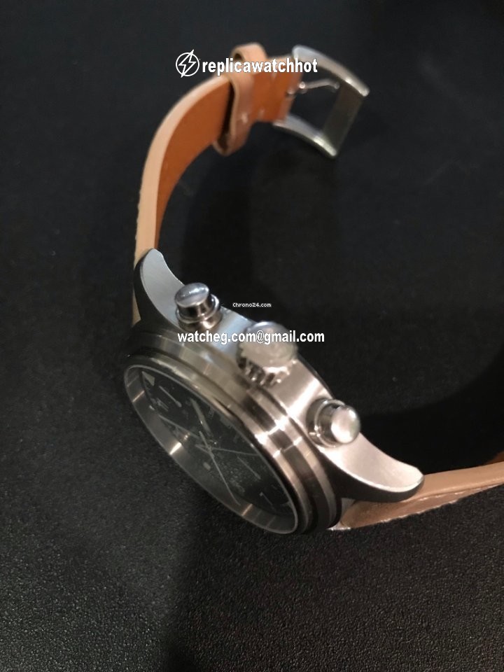 IWC Pilot Double Chronograph Mens watch Unisex Automatic Steel IW371303 4