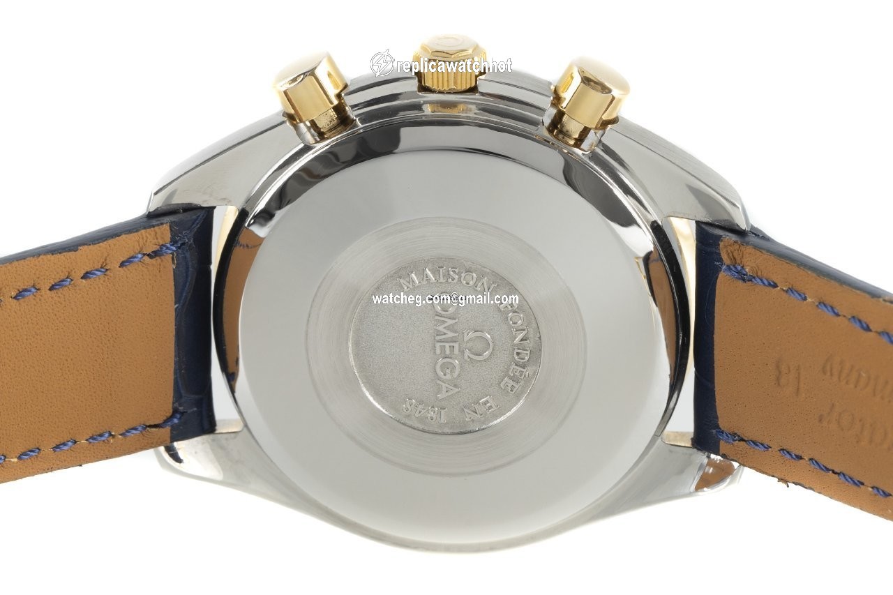 Omega Speedmaster Date Mens watch Unisex Automatic Gold Steel 175.0034 4