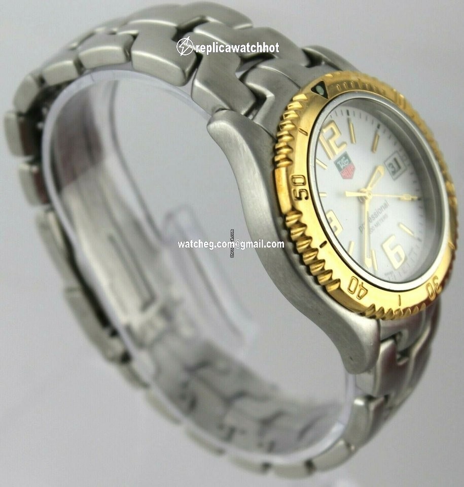 TAG Heuer Link Quartz Mens watch Unisex Quartz Gold Steel WT1250.BD0555 4