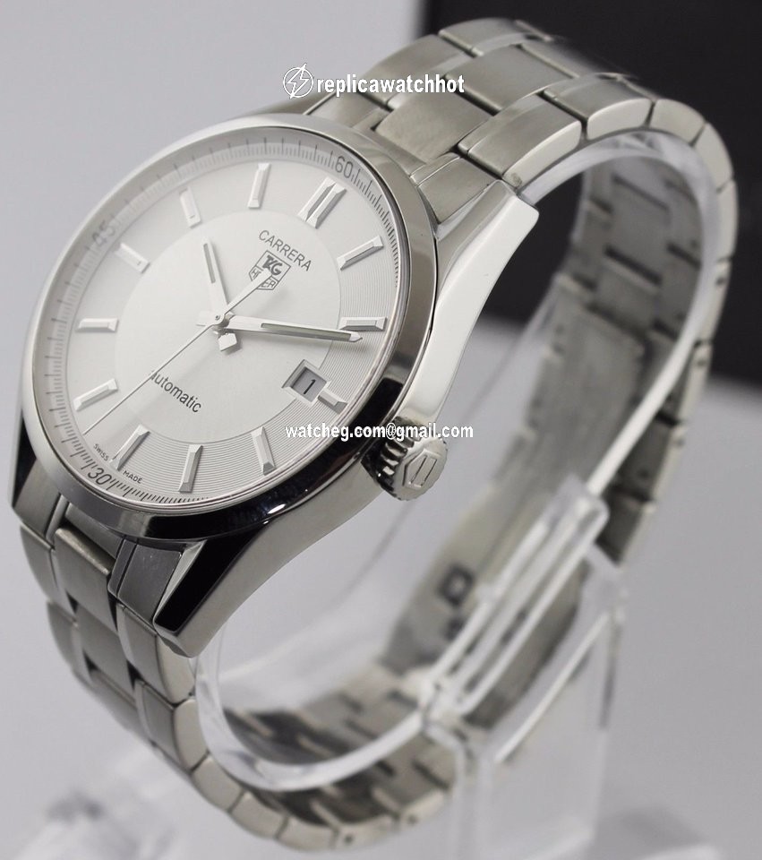 TAG Heuer Carrera Calibre 5 Automatic Steel WV211A-BA0787 4