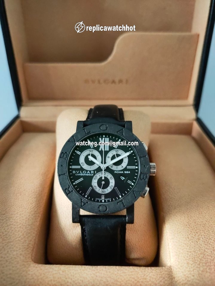 Bulgari Bulgari Quartz Carbon BB38CLCH 4