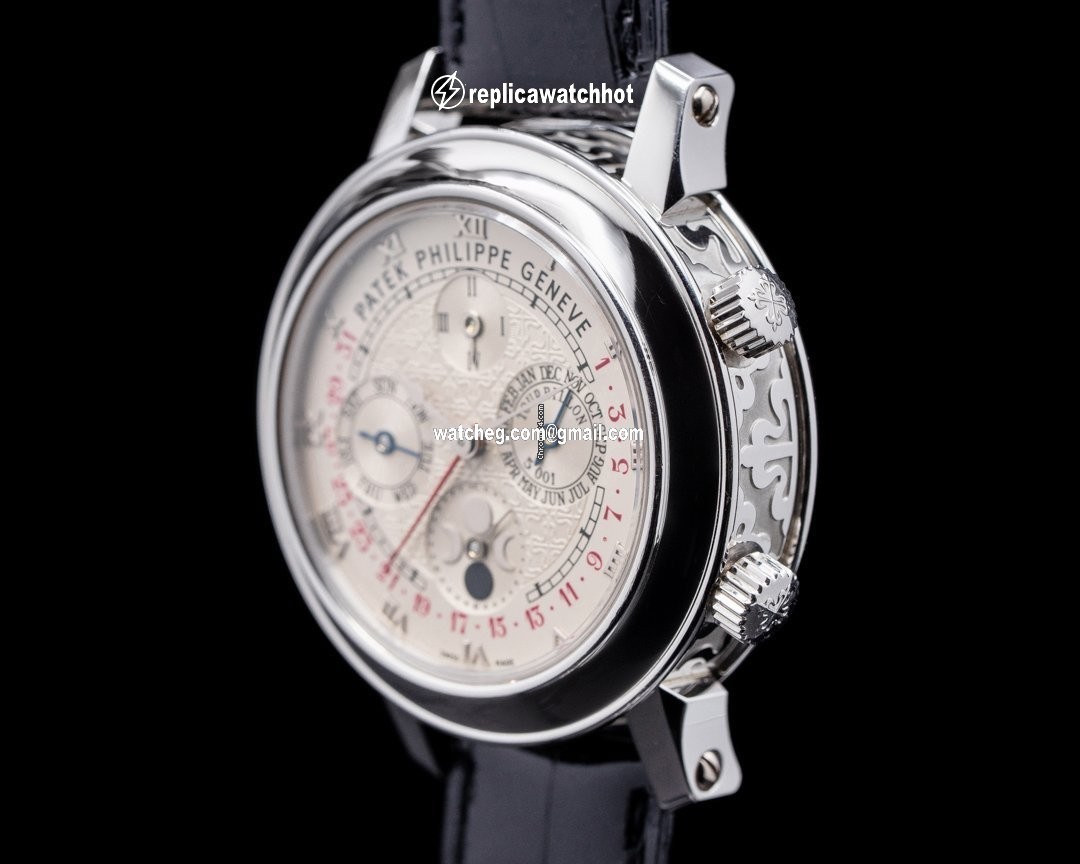 Patek Philippe Mens watch Unisex Automatic Platinum 5002P-001 4