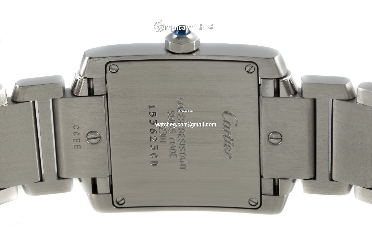 Cartier Tank Francaise Womens watch Quartz Steel 2301 4