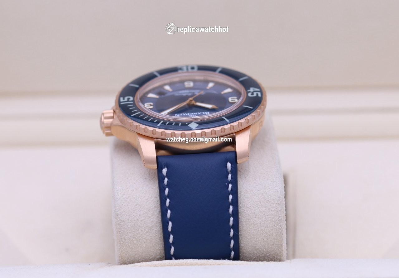 Blancpain Fifty Fathoms Mens watch Unisex Automatic Rose gold 5015-3603C-63B 4