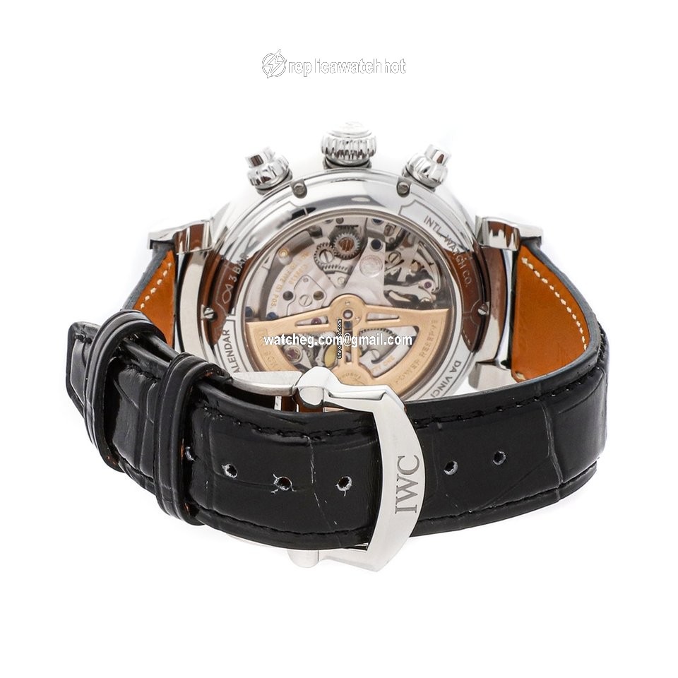 IWC Da Vinci Perpetual Calendar Mens watch Unisex Automatic Steel IW3921-03 4