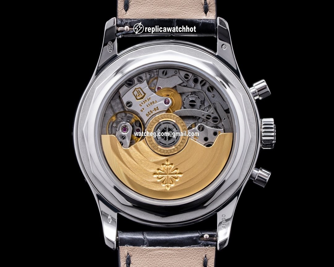 Patek Philippe Annual Calendar Chronograph Mens watch Unisex Automatic Platinum 5960P-016 4
