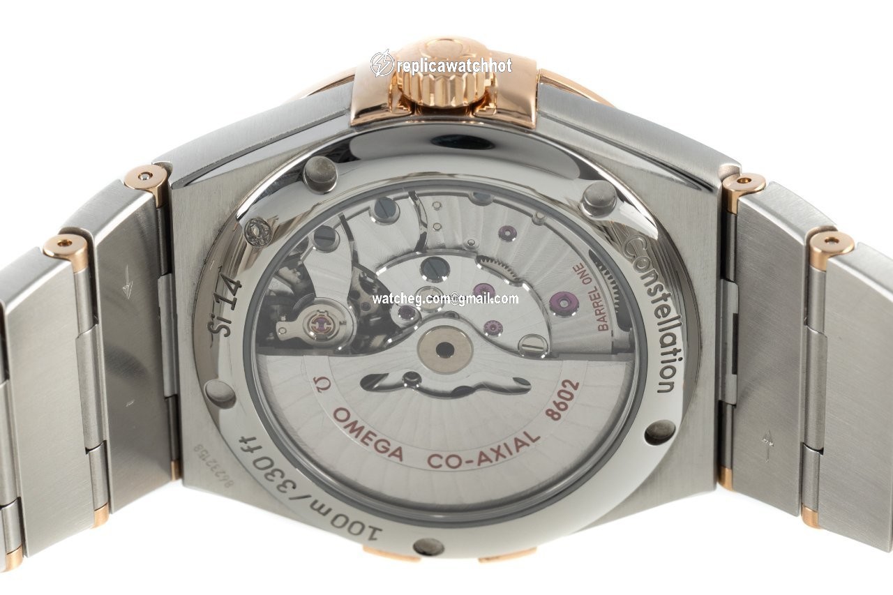 Omega Constellation Day-Date Mens watch Unisex Automatic Gold Steel 123.20.38.22.02.001 4