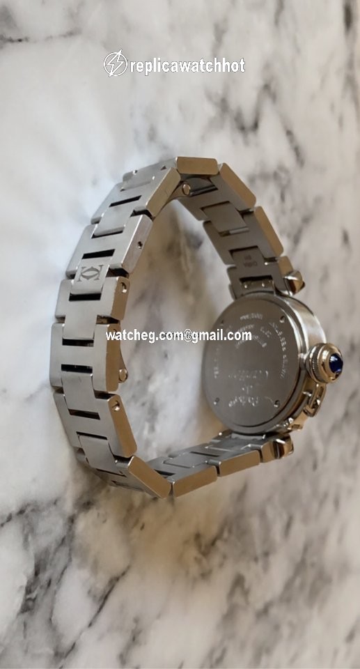 Cartier Pasha Womens watch Quartz Steel W3140007 4