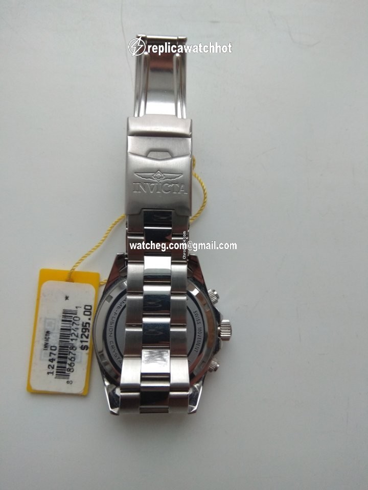 Invicta Mens watch Unisex Quartz Steel X000T7X1AV 4