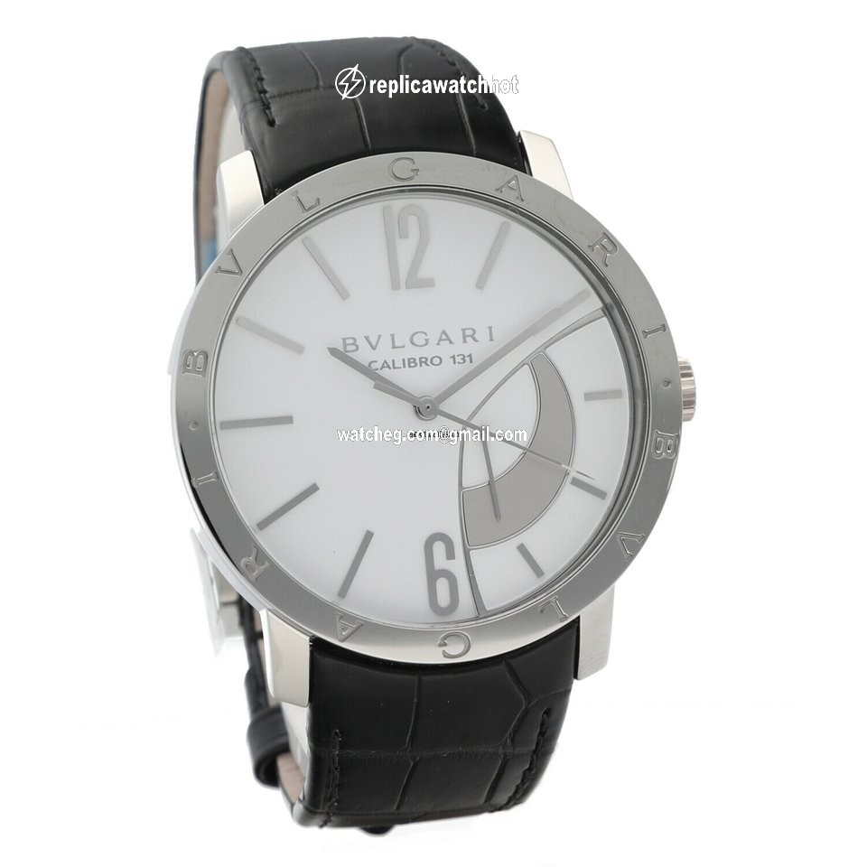 Bulgari Mens watch Unisex Manual winding Steel 101870 4