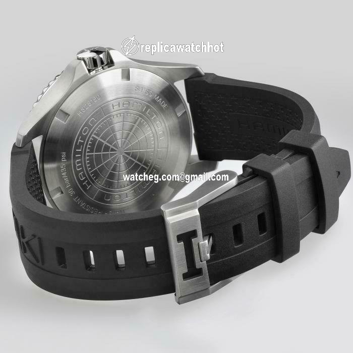 Hamilton Khaki Navy Scuba Mens watch Unisex Automatic Steel H82515330 4