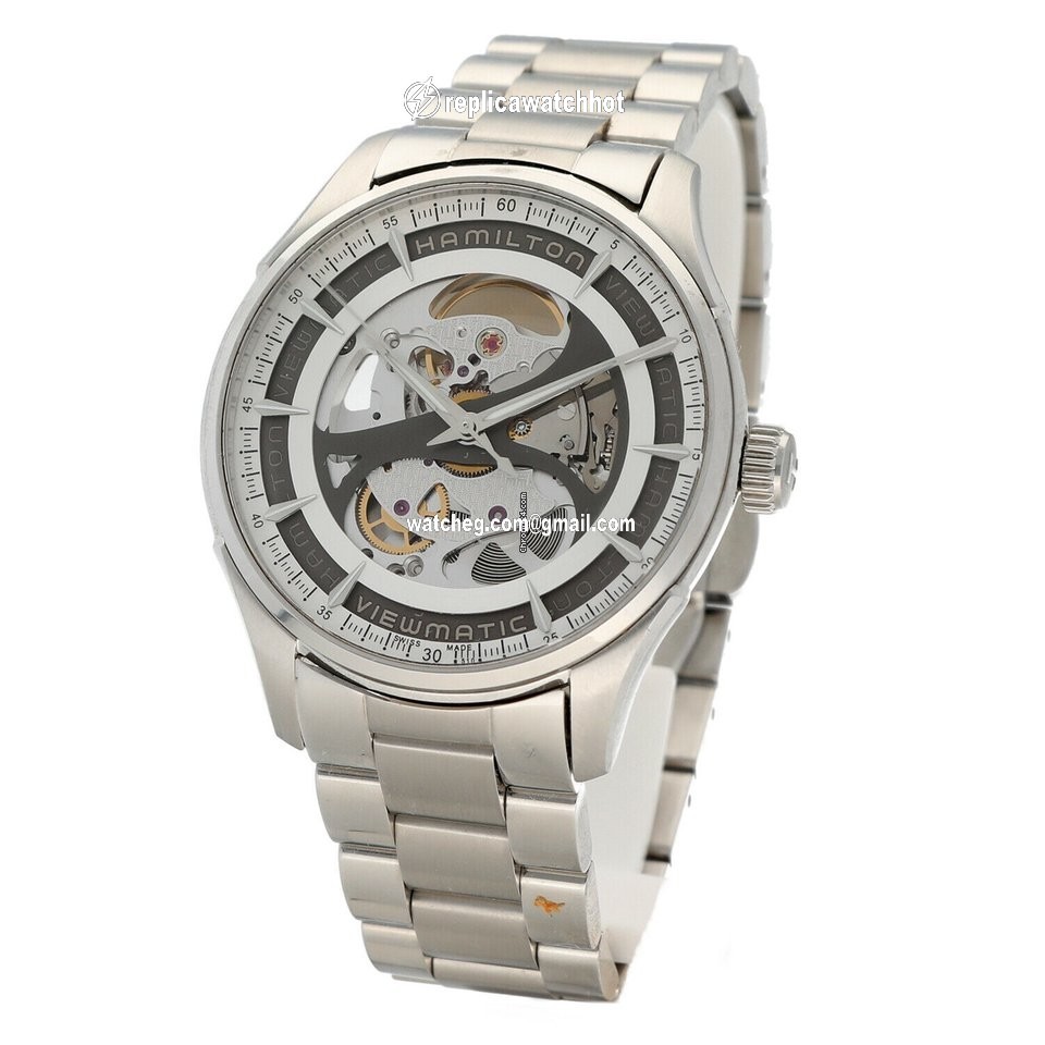 Hamilton Jazzmaster Viewmatic Automatic Steel H425550 4