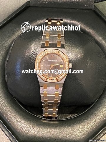 Audemars Piguet Royal Oak Womens watch Quartz Gold Steel SA66319 Z 0722 4
