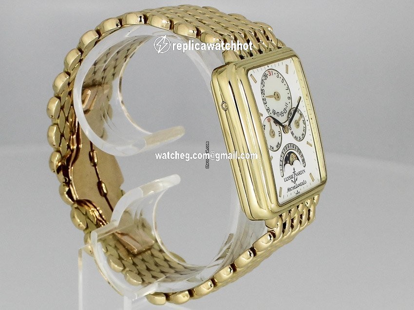 Ulysse Nardin Michelangelo Mens watch Unisex Automatic Yellow gold 161-42 4