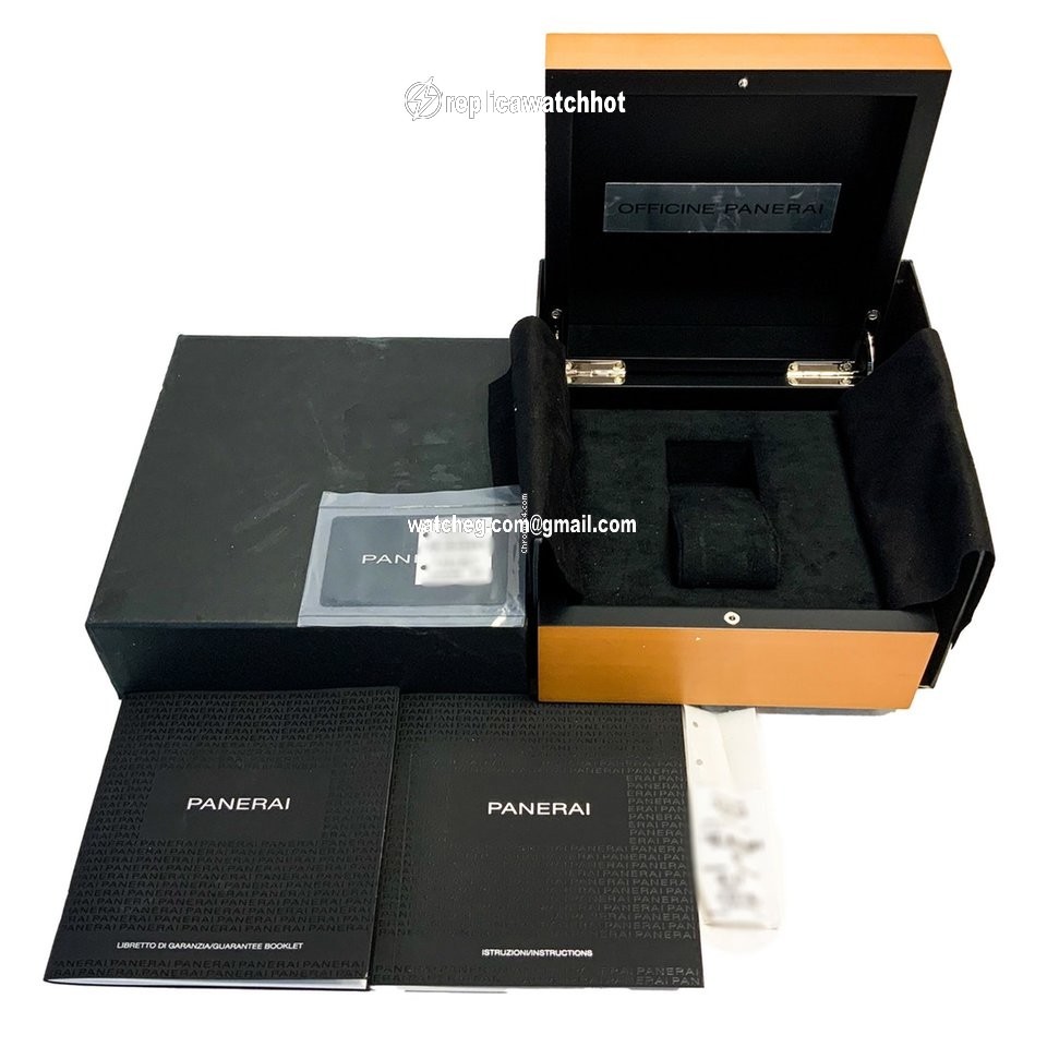 Panerai Luminor Base Logo Mens watch Unisex Manual winding Steel PAM01000 4