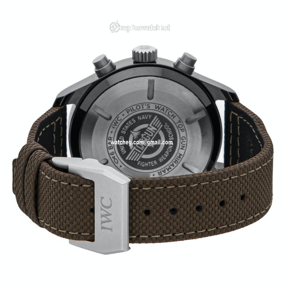 IWC Pilot Chronograph Top Gun Miramar Mens watch Unisex Automatic Ceramic IW3890-02 4