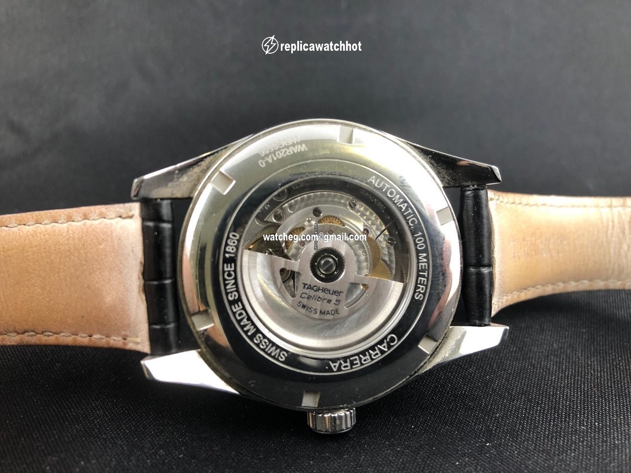 TAG Heuer Carrera Calibre 5 Mens watch Unisex Automatic Steel war201a.fc6266 4