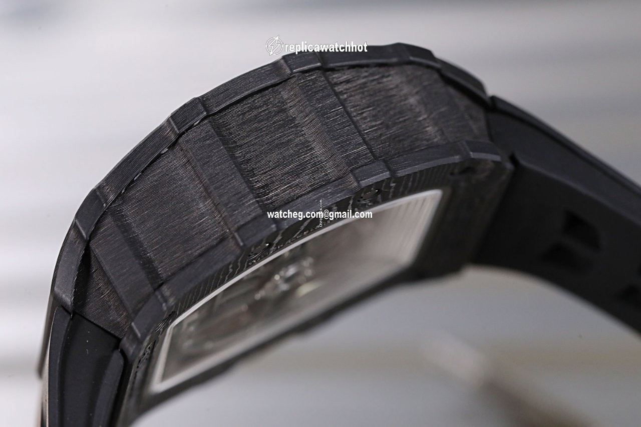 Richard Mille RM 011 Mens watch Unisex Automatic Titanium Richard Mille RM11-03 CARBON NTPT 4