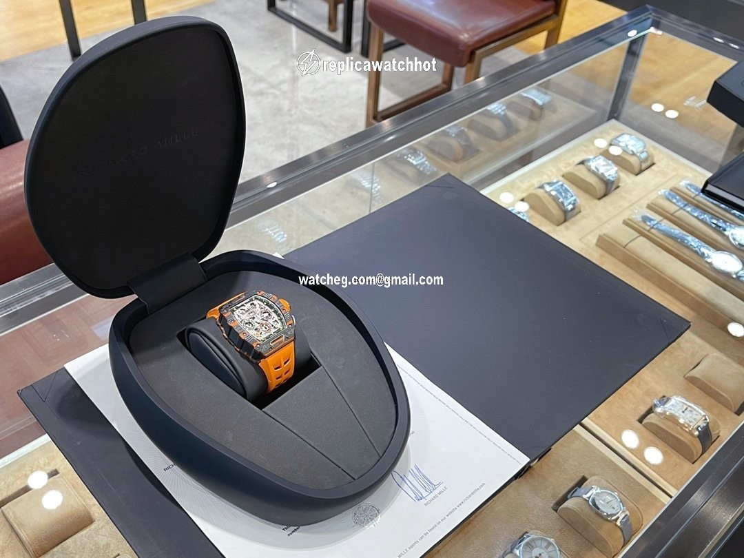 Richard Mille RM 011 Mens watch Unisex Automatic Carbon Richard Mille RM 11-03 McLaren 4