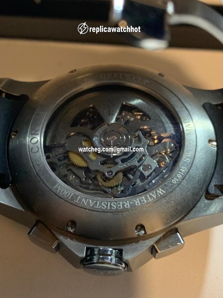 Corum Admirals Cup Mens watch Unisex Automatic Titanium 404.100.04 F371 AN10 4