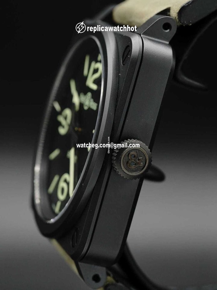 Bell & Ross BR 03-92 Ceramic Mens watch Unisex Automatic Ceramic BR0392-BL3-CE SCA 4