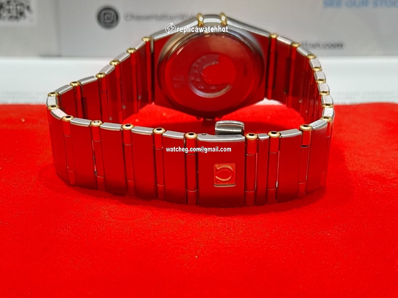 Omega Constellation Womens watch Quartz Gold Steel 13723000 4